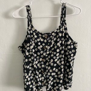 Justice size 18/20 Daisy top w/tie in front gently loved